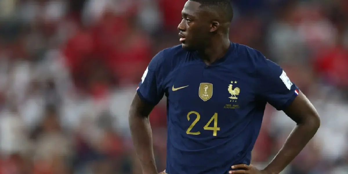 The France defender will face England in the World Cup quarter-finals