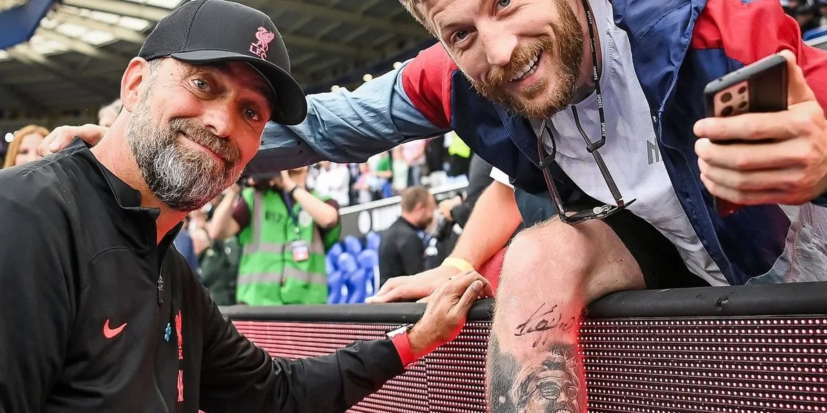 Jurgen Klopp achieved the 7 in 7 and even got tattoos of his face on fans' legs