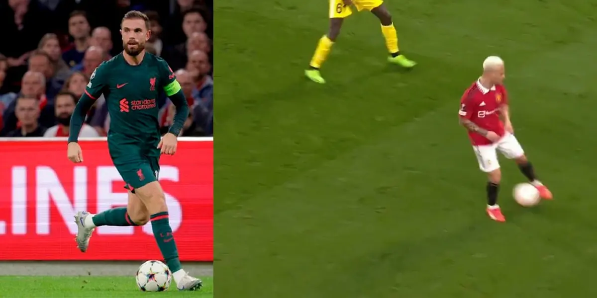 The Liverpool captain put in a brilliant assist, and the Manchester United striker was made a fool of