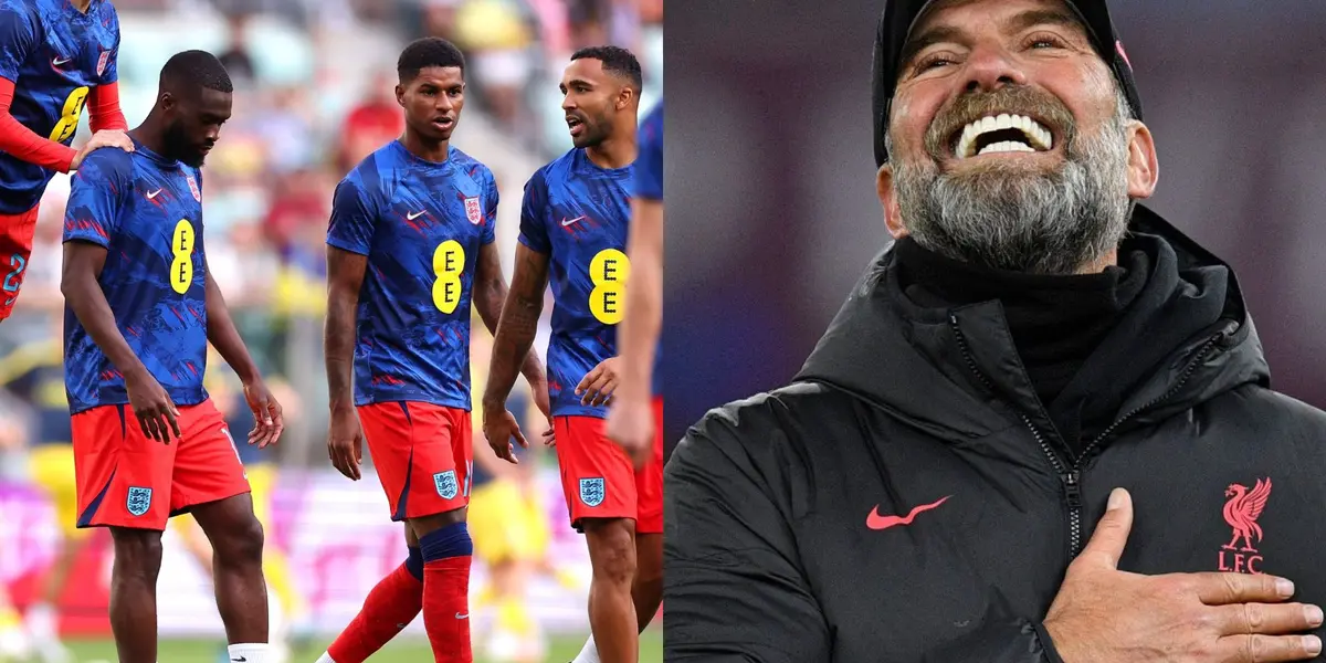 The Liverpool manager heard some good news during England's game.