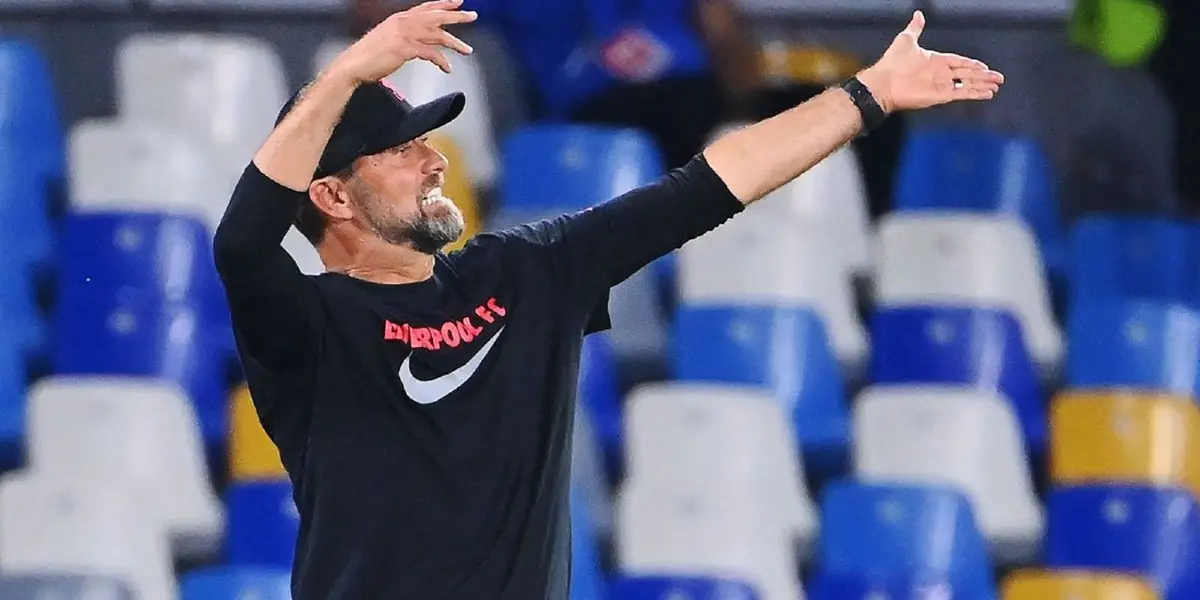 The Liverpool manager was attentive during the Germans' exit