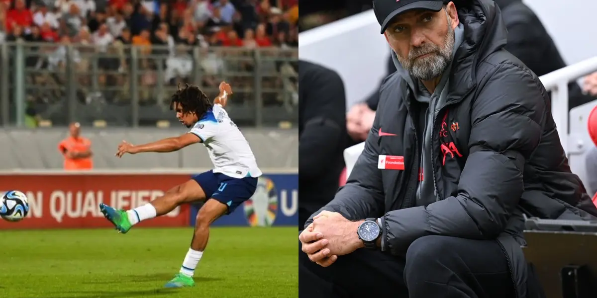 The Liverpool player shone with the England national team.