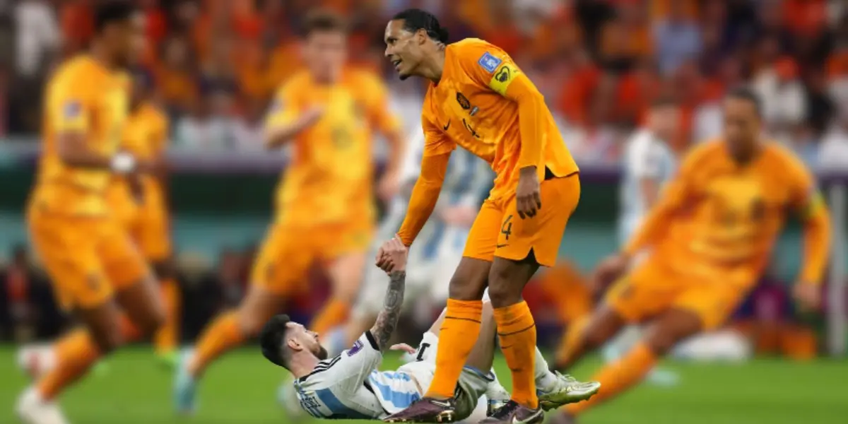 The Netherlands coach declared against Messi, and van Dijk has voiced his opinion