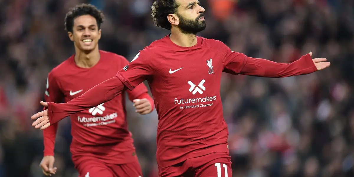 The Pharaoh is on fire, and scored a brace as Liverpool beat Spurs in London