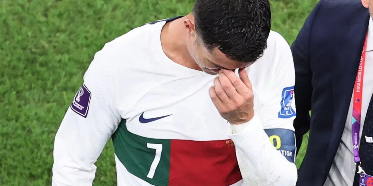 The Portuguese posted a message after the elimination of the World Cup at the hands of Morocco