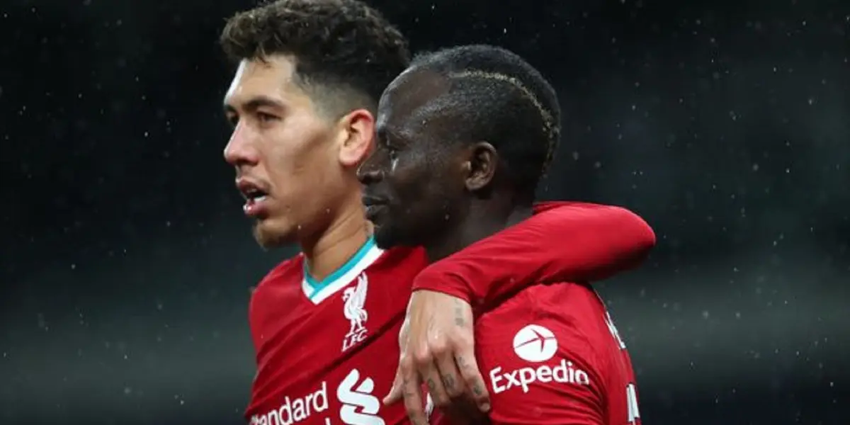 The Reds' Brazilian striker has left a message for his former Senegal team-mate