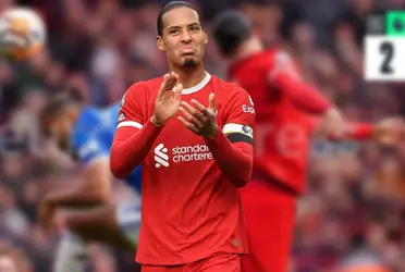 Once again he is the best in the world, Van Dijk's incredible performance against Everton