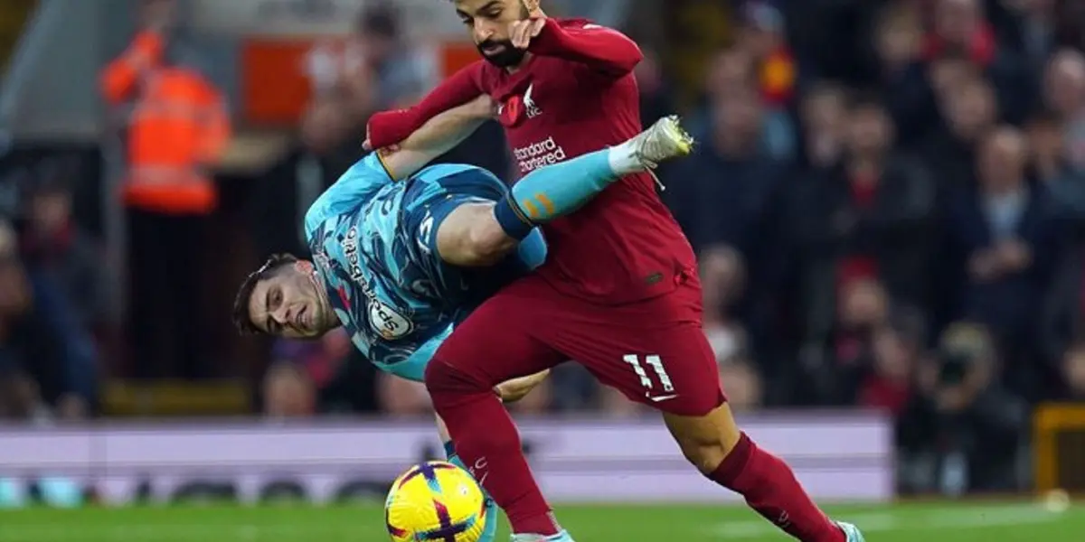 The Reds' Egyptian attacker continues to be the terror of all defenders in the PL