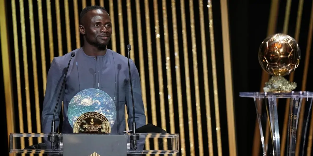 The Senegalese finished second in the election of the Ballon d'Or winner.