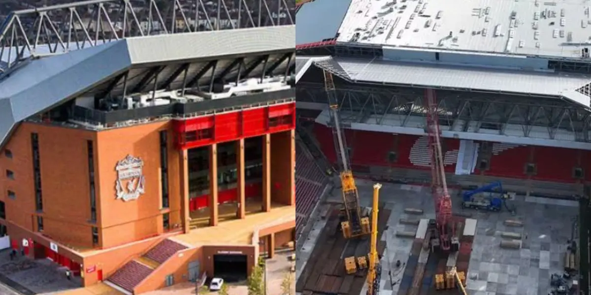 The stadium, which opened its doors in 1884, is undergoing an £80m redevelopment