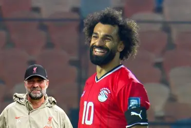 Salah scored 4 goals with Egypt today and is aiming for a new record