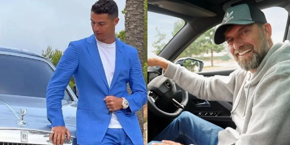 There are stark differences between the lifestyles of Cristiano Ronaldo and Klopp