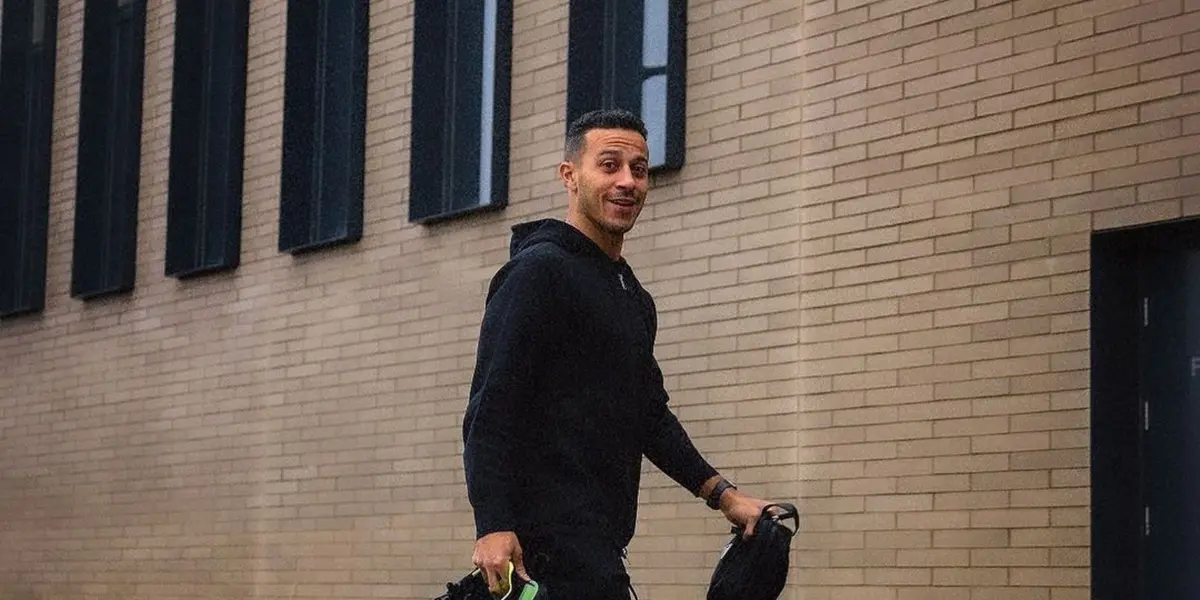 Thiago Alcántara's contract with Liverpool expires in just over six months' time