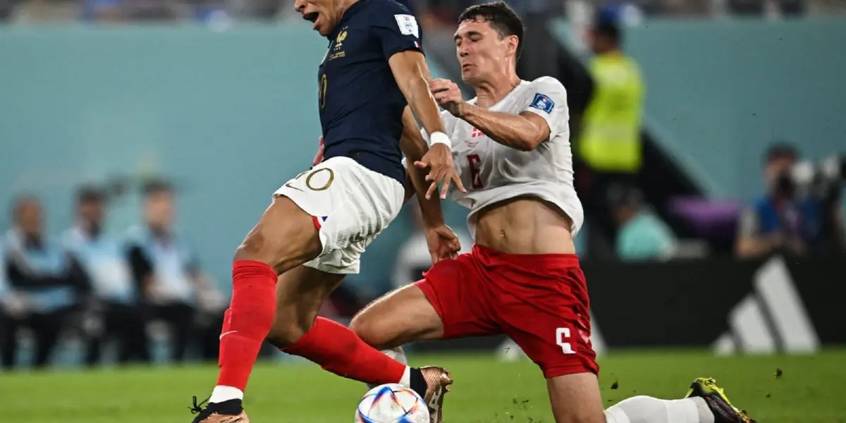 This player shone in the World Cup clash between the French and the Danes