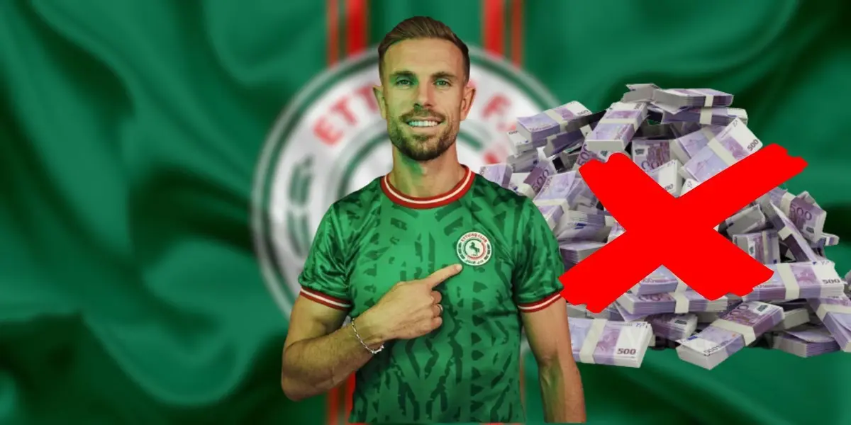 Various media outlets had reported that Henderson's salary in Arabia would reach that figure