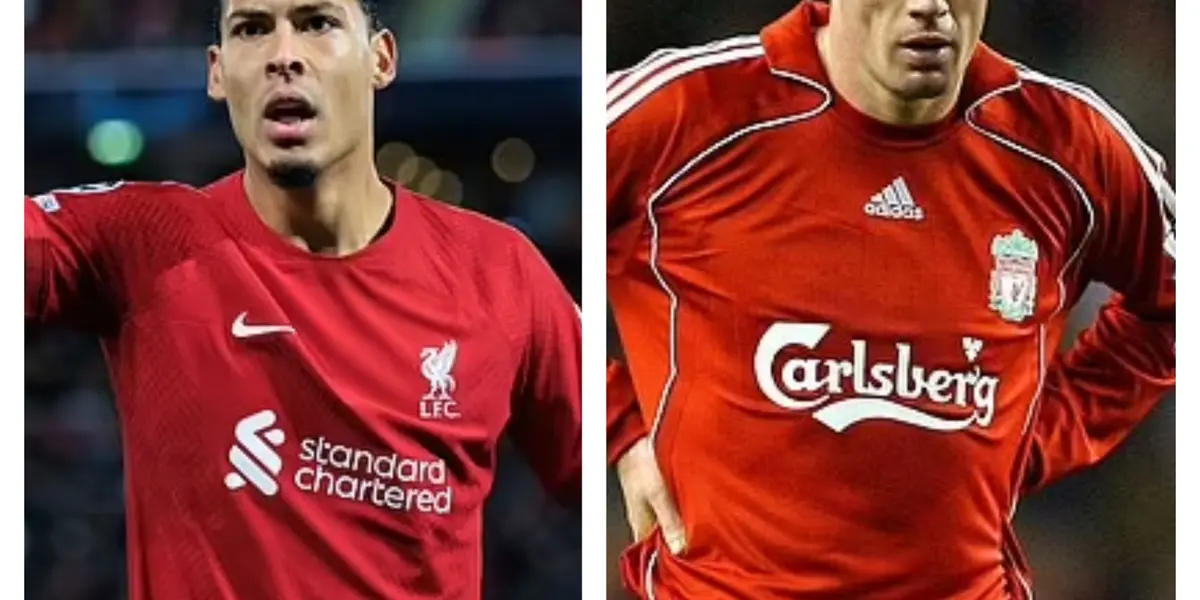 Virgil van Dijk jokes to Gary Neville that the Liverpool legend wouldn't even make Jurgen Klopp's current squad.