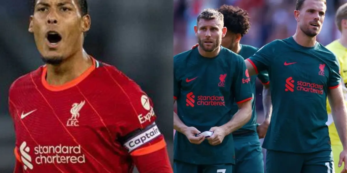 Virgil Van Dijk showed his leadership