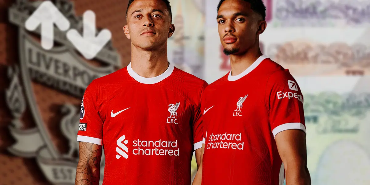 Alcantara with Trent Alexander Arnold and money