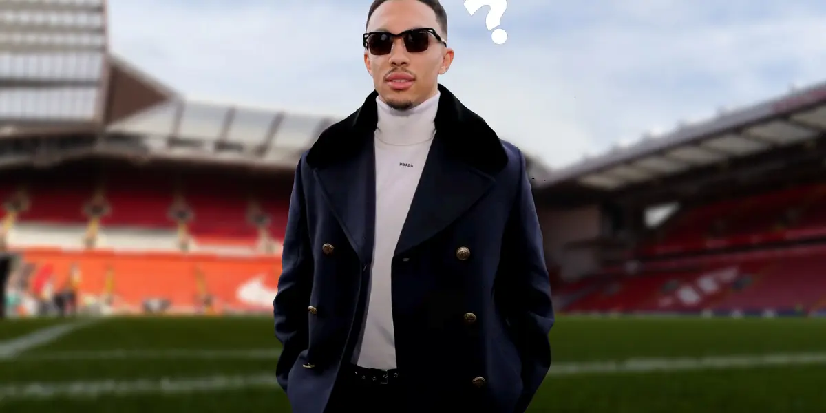 Alexander Arnold dressed very elegantly