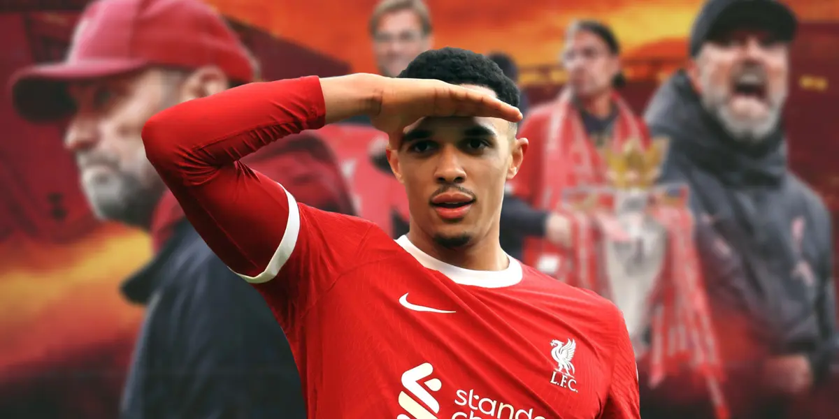 Alexander Arnold with Klopp