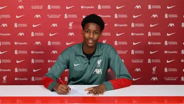 Alvin Ayman has signed his first professional contract with Liverpool FC