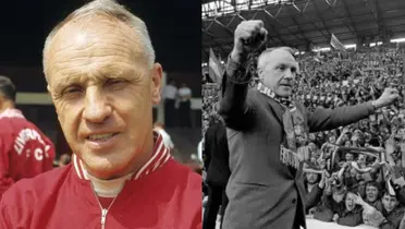 Bill Shankly legend in Liverpool.
