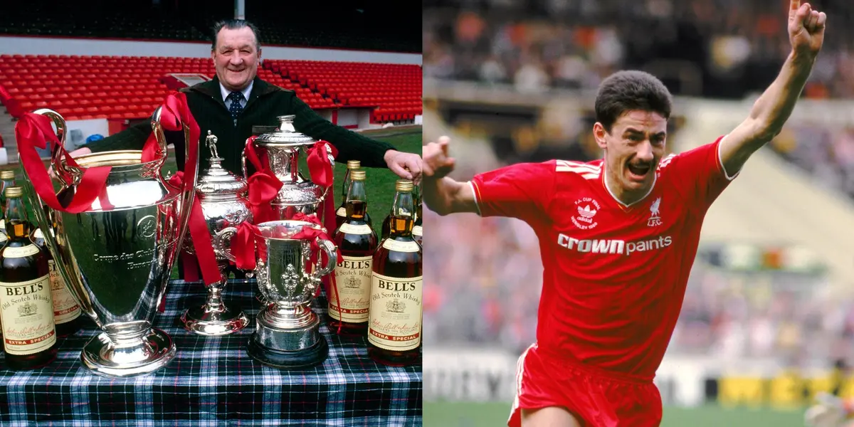 Bob Paisley and Ian Rush.