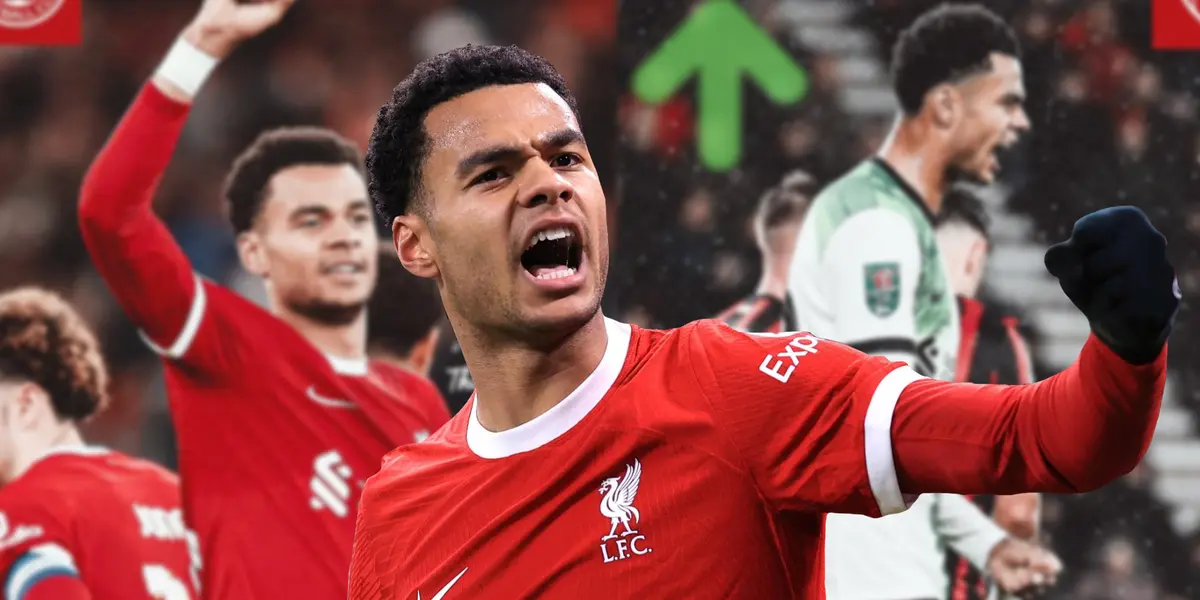 Cody Gakpo celebrating a goal