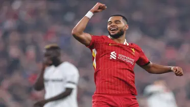 Cody Gakpo scored Liverpool's first goal to take them to a 1-0 win