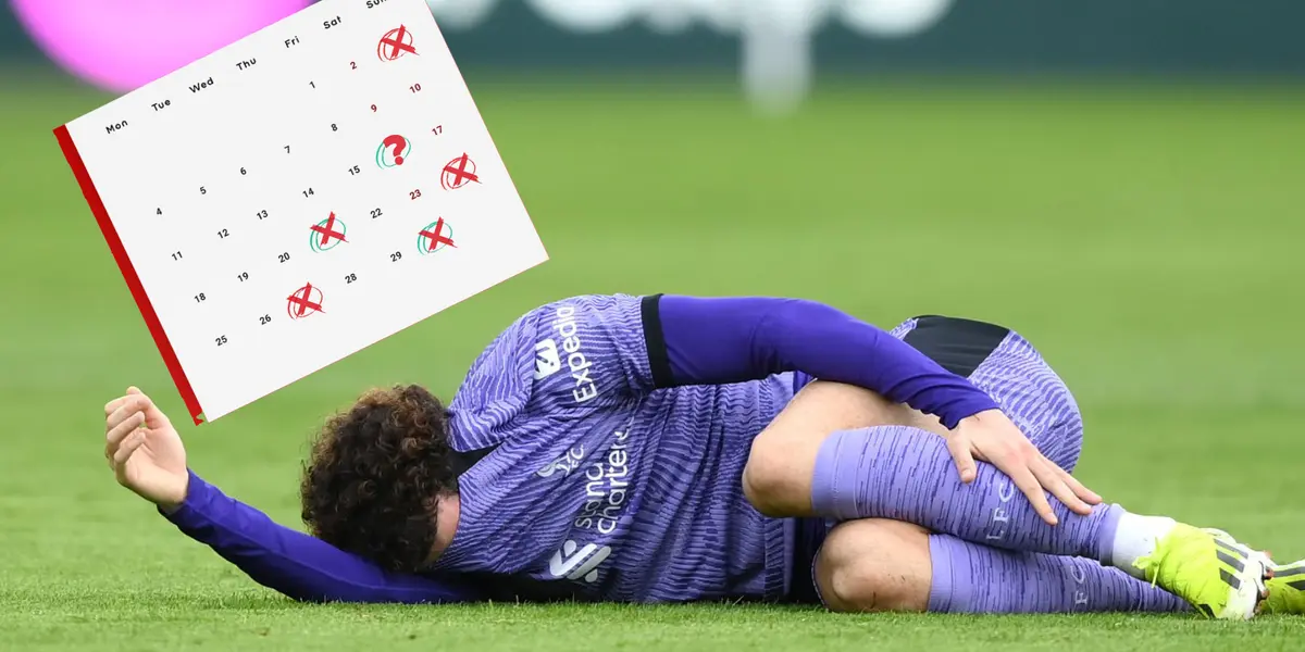 Curtis Jones getting injured