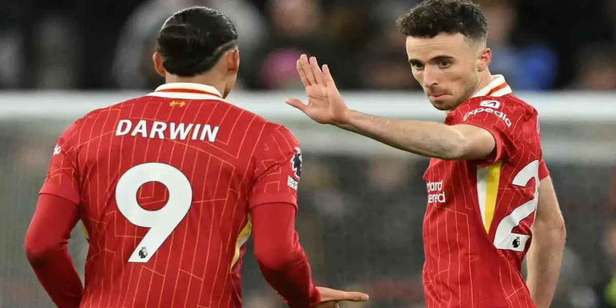 Darwin Núñez and Diogo Jota