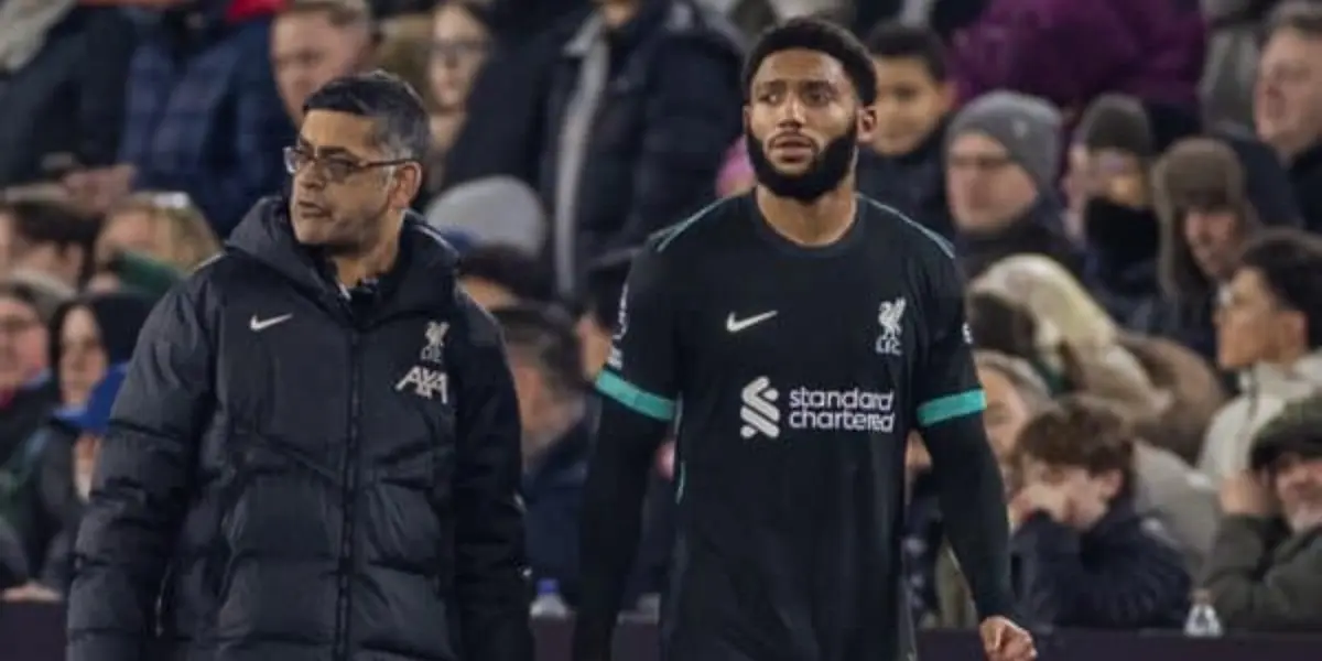 Defender was injured in the match against West Ham and was replaced