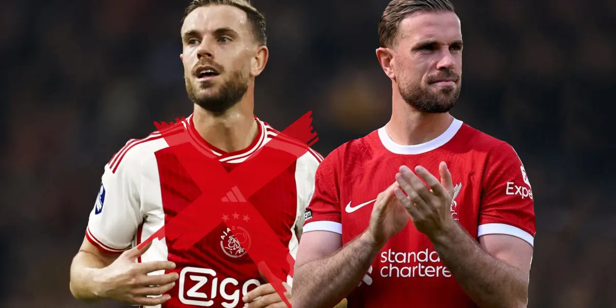 Henderson with Ajax and Liverpool