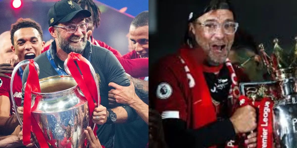 Klopp champion in Europe and England.