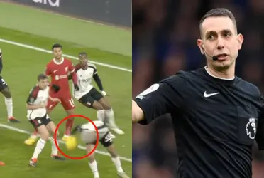 (VIDEO) Always the same, the new robbery of Liverpool in the game against Fulham by referee David Coote