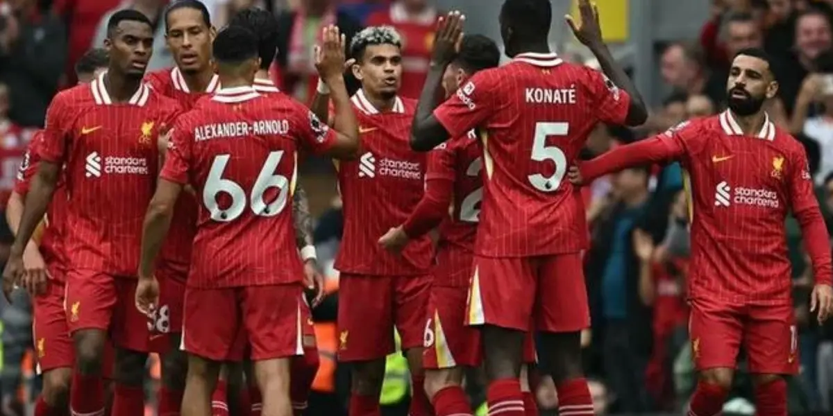 Liverpool held on to a draw at home despite playing with one less