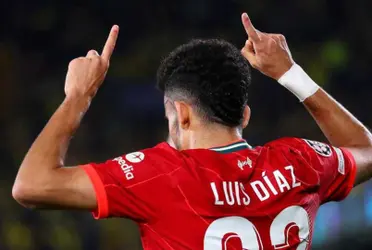 Liverpool were left unimpressed after the referee failed to call a clear foul on Luis Diaz.