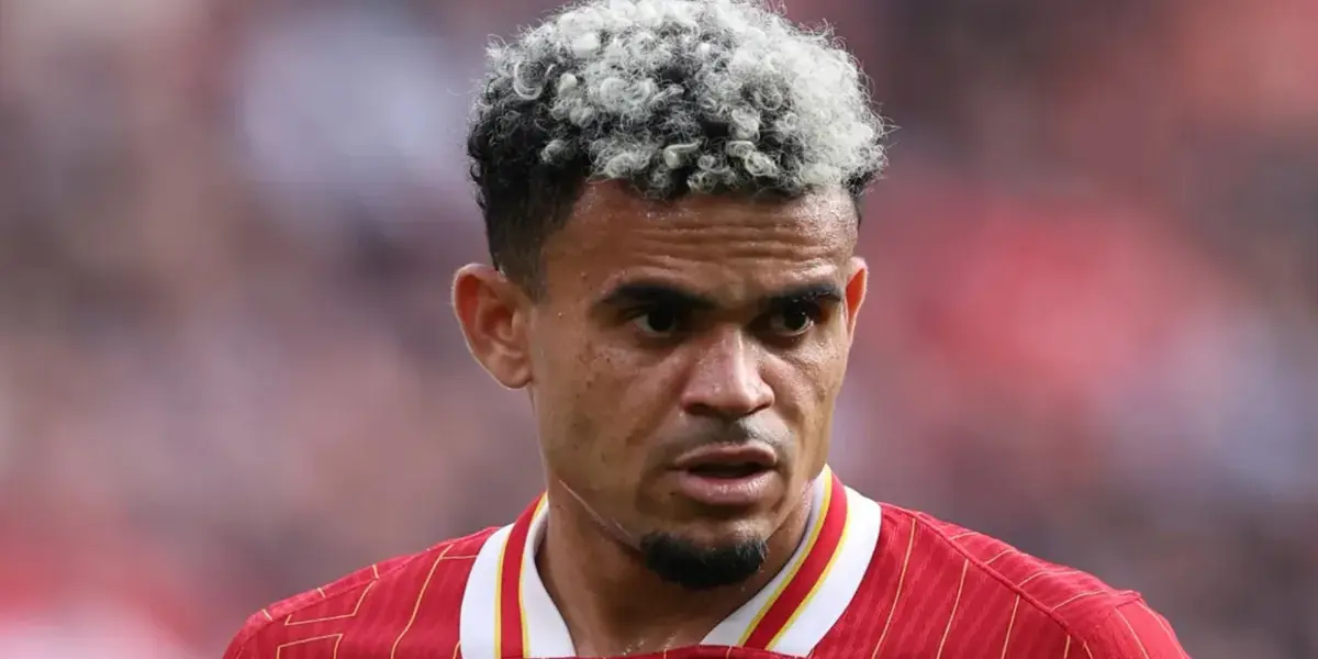 Liverpool winger Luis Diaz