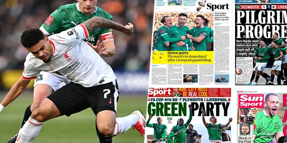 Luis Diaz on the front page of the newspapers