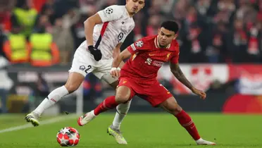 Luis Díaz received a good rating after Liverpool's Champions League victory against Lille