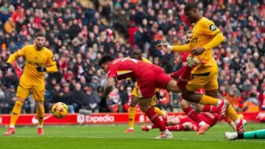 Luis Díaz returned to scoring for Liverpool against Wolverhampton