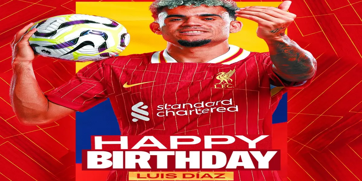 Luis Díaz, the talented Liverpool forward, is celebrating his 28th birthday this Monday.