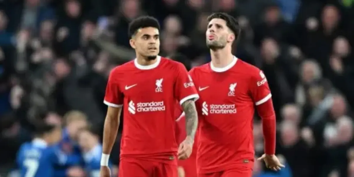 Luis Diaz was involved in the opening goal against Newcastle