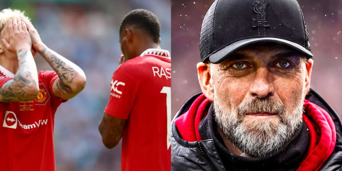 Manchester United can see the great momentum of Liverpool, who lead the Premier League