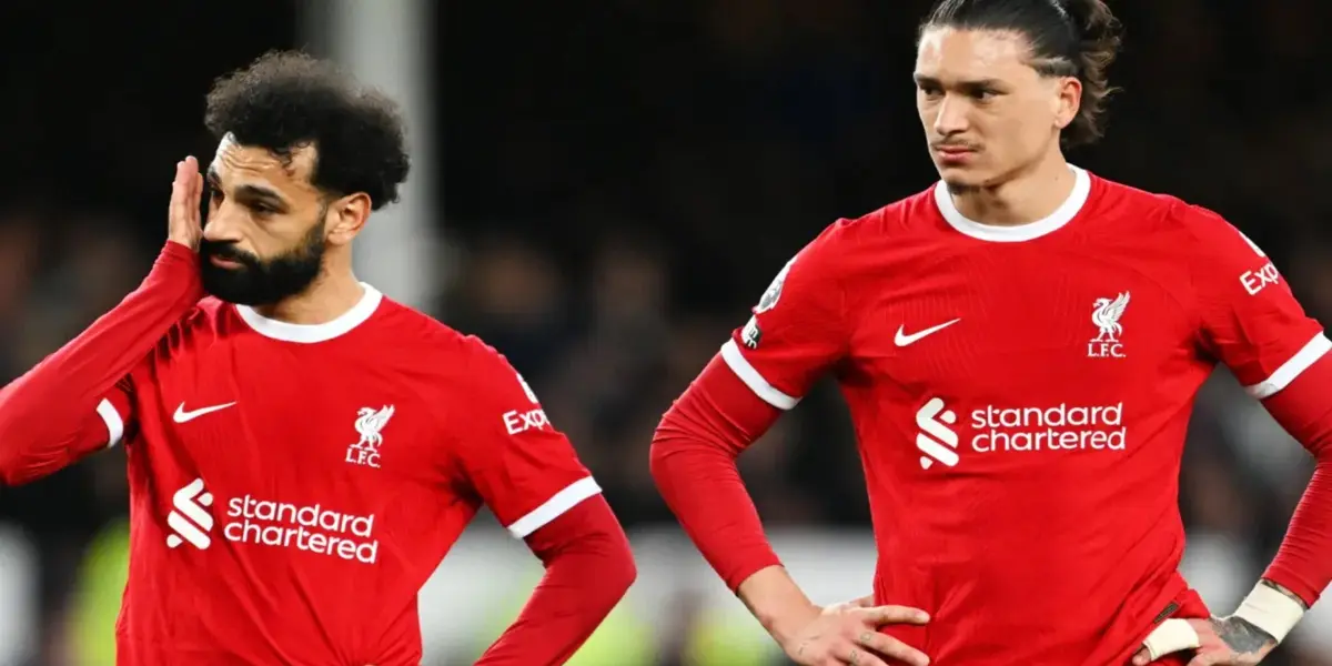 Mohamed Salah and Darwin Nuñez