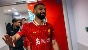 Mohamed Salah in Liverpool.