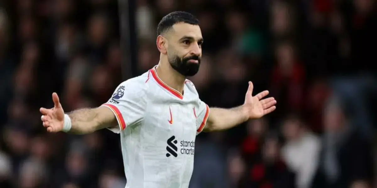 Mohamed Salah scored twice to send Liverpool nine points clear at the top of the Premier League table