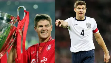 Steven Gerrard in Liverpool and England.