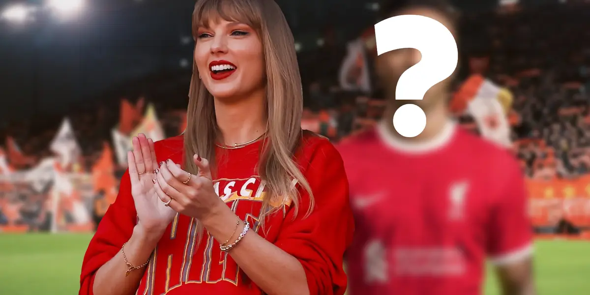 Taylor Swift and an unknown player