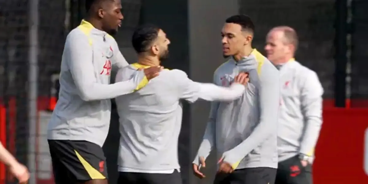 The Briton annoyed the Egyptian, who responded with a push